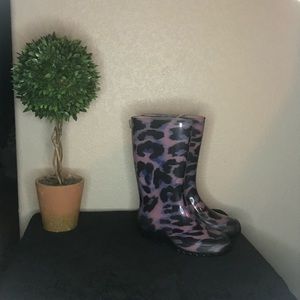 Little girls rain boots